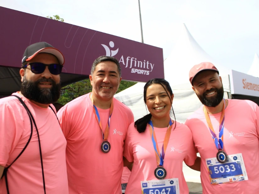 Parceiros da Affinity em evento de reconhecimento